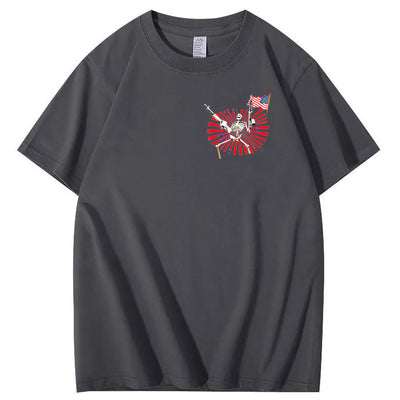 WTF It's A Klometer Pattern Print 100%Cotton T-Shirt