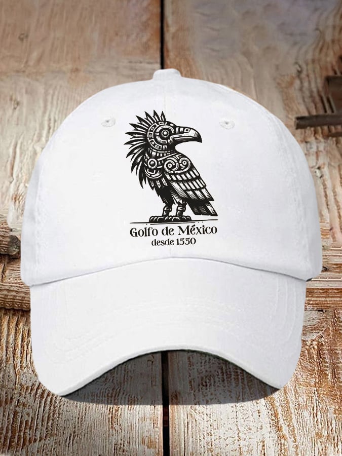 Unisex Gulf of Mexico Print Baseball Cap