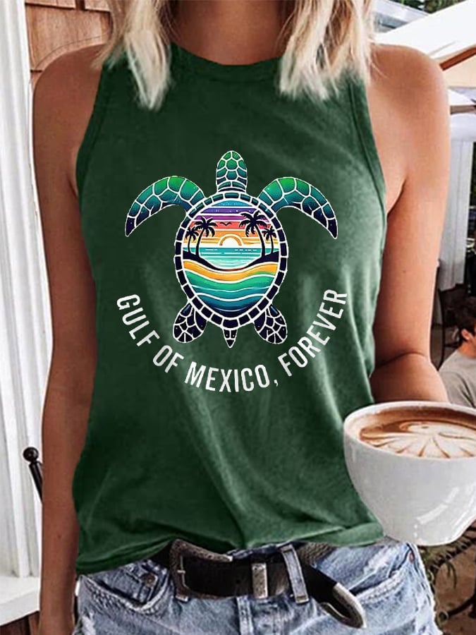 Women's Gulf Of Mexico Forever Sea Turtle Vest