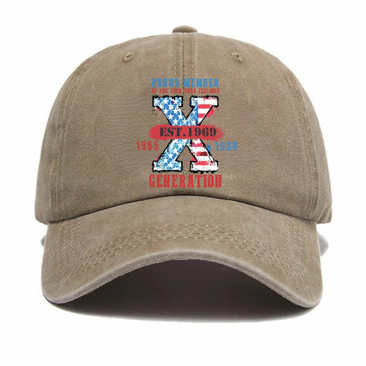 Custom Generation X 4th Of July Cap,EST Hat, PROUD MEMBEROF THE FUCK YOUR FEELINGS