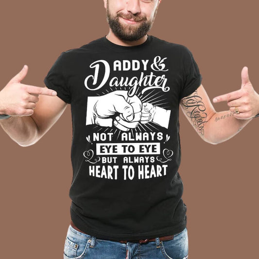 Father's Day T-shirt Gift for Dad Birthday Gift Daddy and Daughter T-shirt Best Gift for Father From Daughter