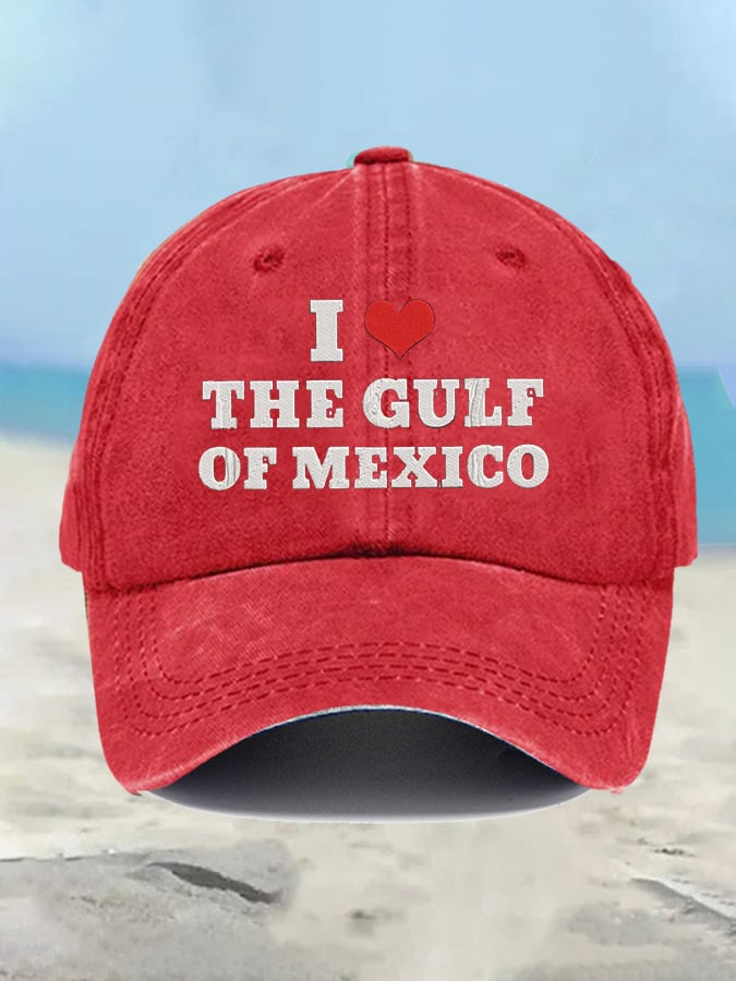 Unisex I Love The Gulf of Mexico  Hat