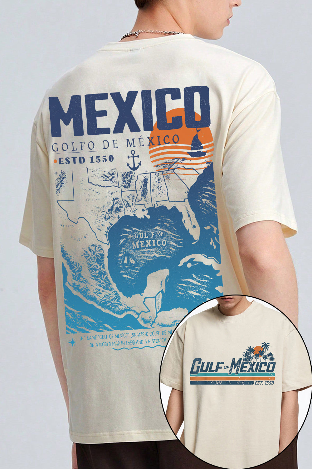 Gulf of Mexico Tee For Men