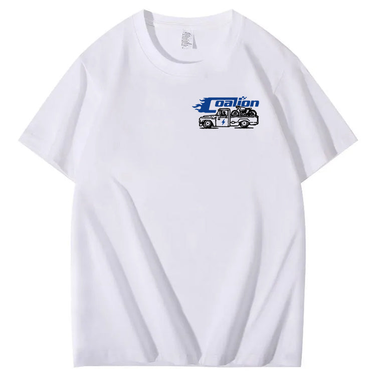 Dad's Garage Full Service If It's Broke We'll Fix It Printed Men's T-shirt