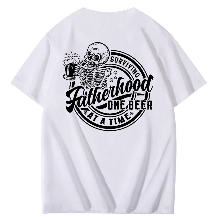 Surviving Fatherhood One Beer At A Time T-Shirt