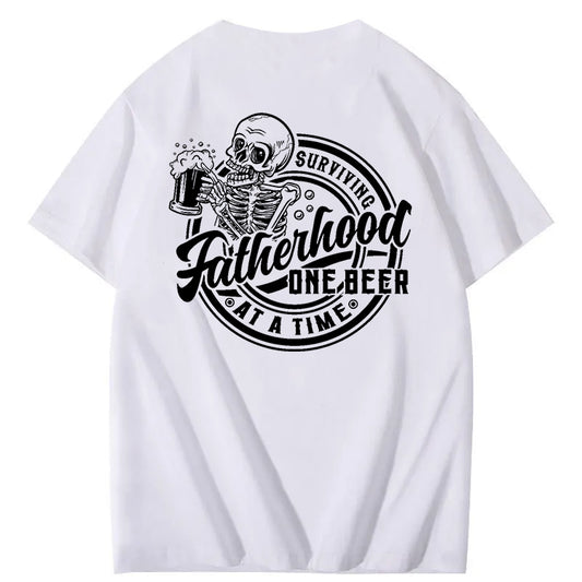 Surviving Fatherhood One Beer At A Time T-Shirt