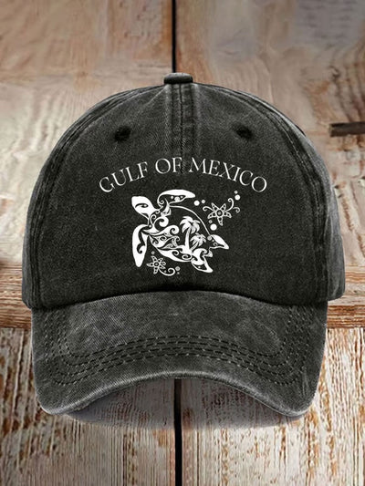 Unisex Gulf Of Mexico Print Hat