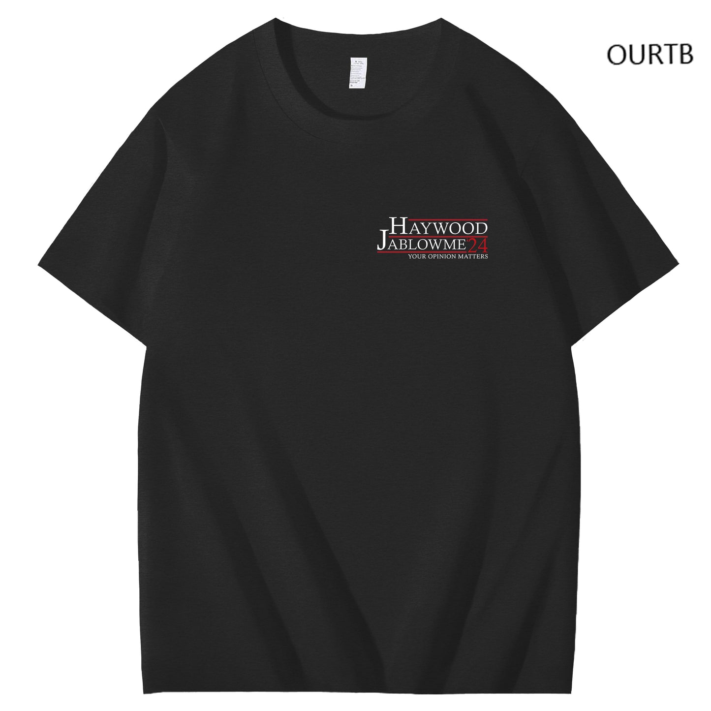 Haywood Jablowme'24 Your Opinion Matters Funny Adoult Art Pattern Print T-Shirt