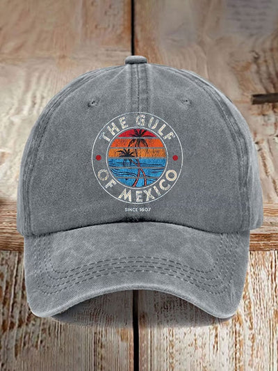 Unisex Gulf Of Mexico Print Hat