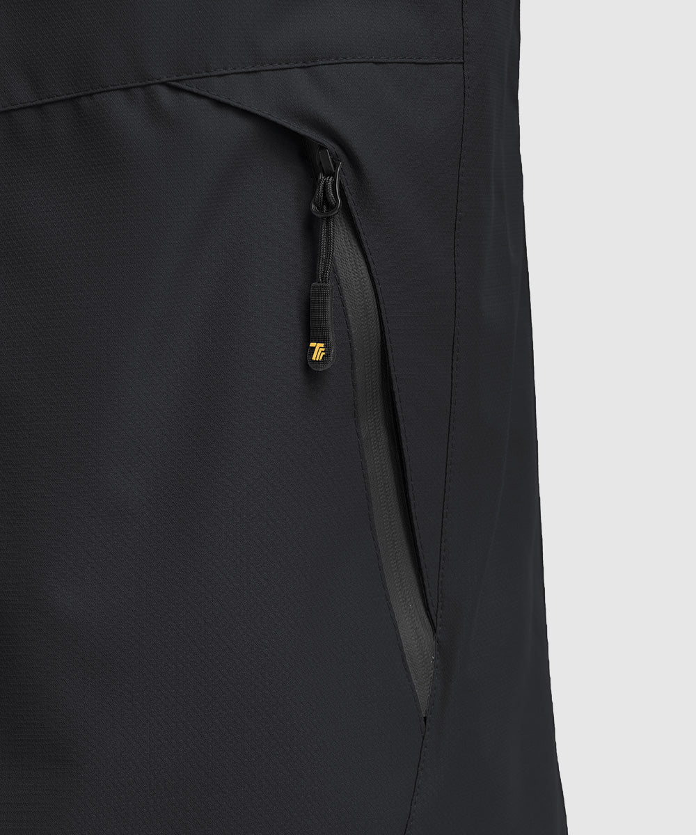 Men's Water Resistant Skiing Windbreaker Hooded Jacket