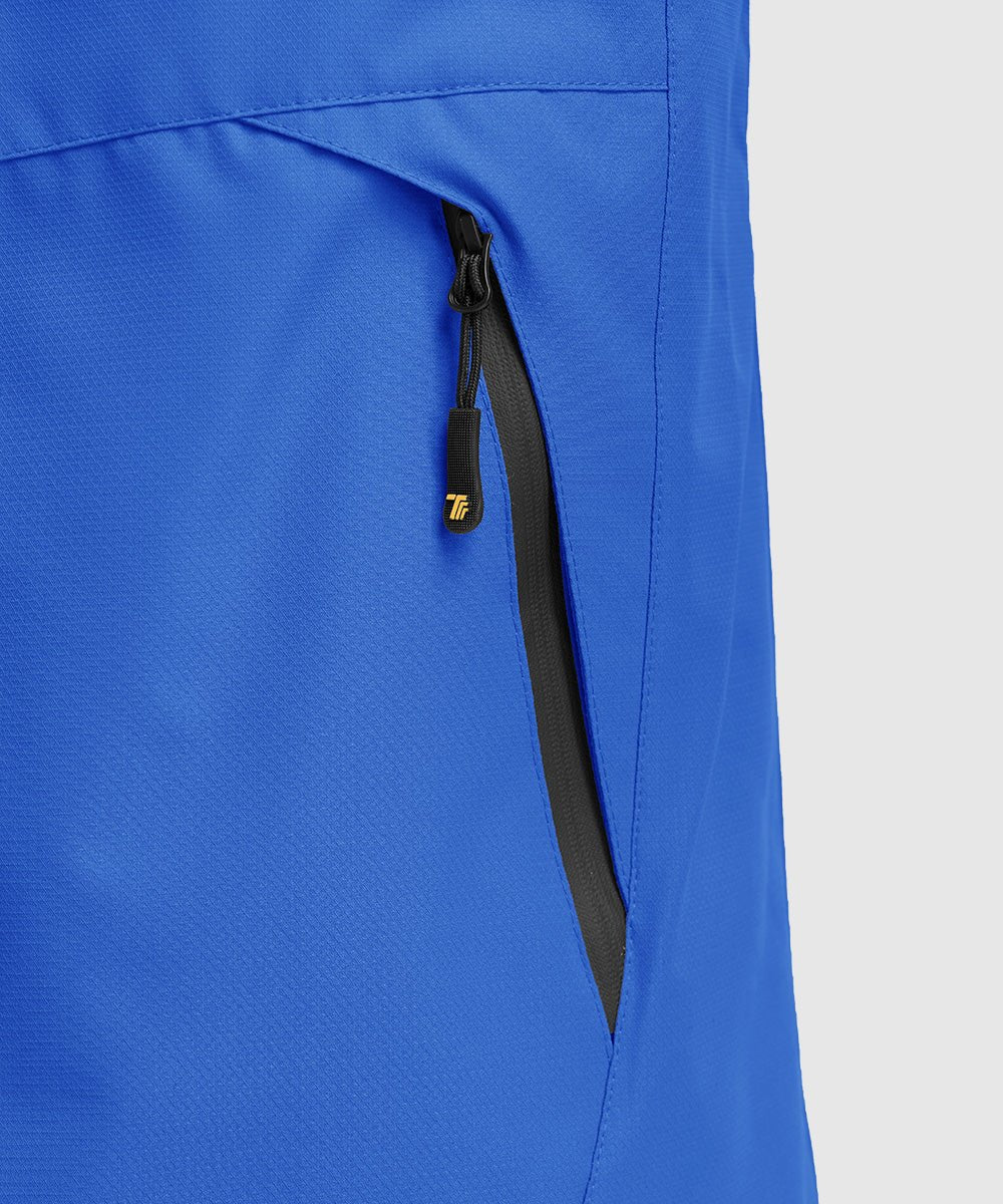 Men's Water Resistant Skiing Windbreaker Hooded Jacket