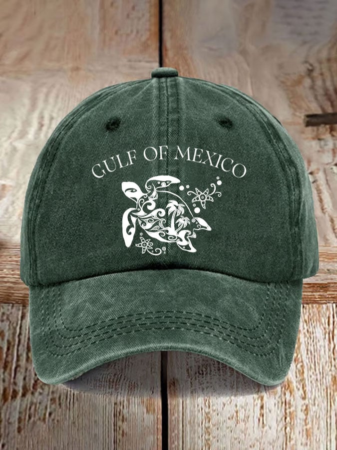Unisex Gulf Of Mexico Print Hat