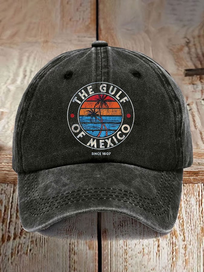 Unisex Gulf Of Mexico Print Hat