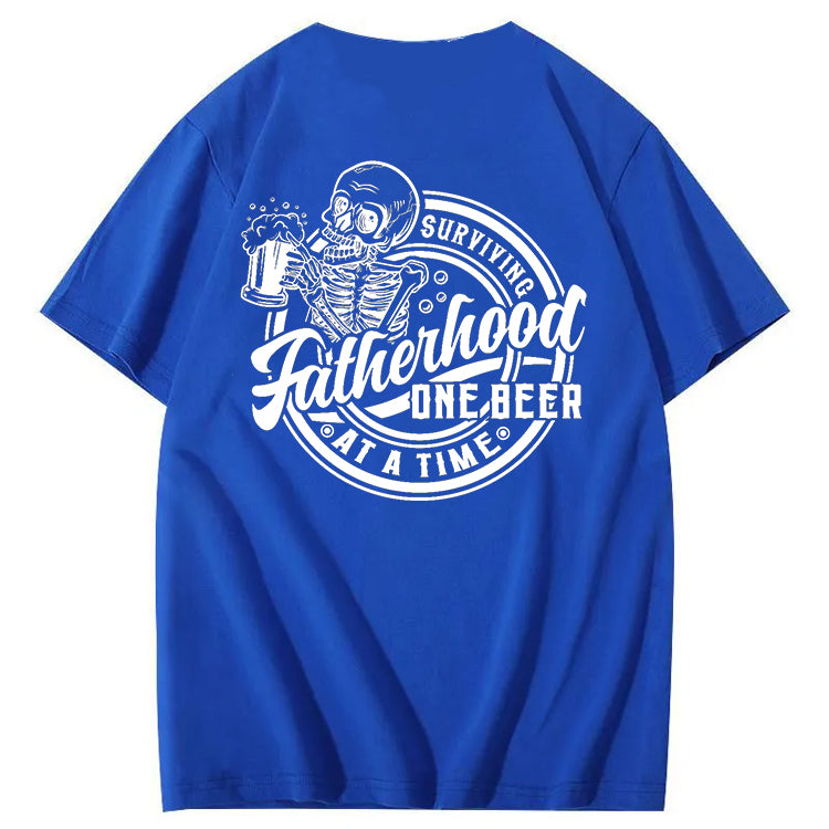 Surviving Fatherhood One Beer At A Time T-Shirt