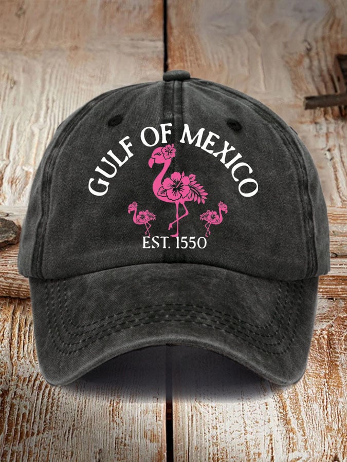 Gulf Of Mexico Print Baseball Cap
