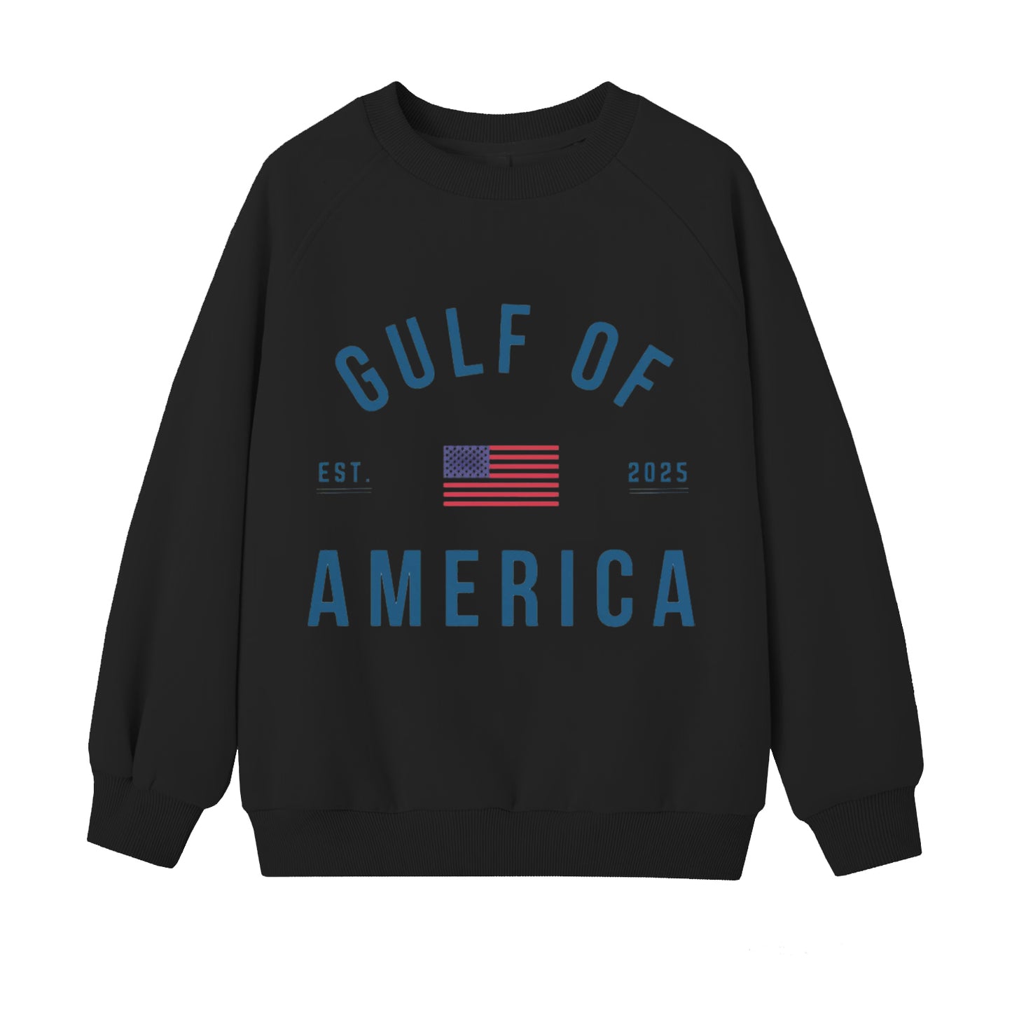 Women's Gulf Of America Art Pattern Print Sweatshirt