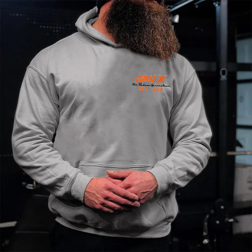 Double-Sided Gen X Sweatshirt, In case of injury stop yer crying, Walk it off, Rub some dirt on it, You're fine Sweater, Gen X Sarcastic Sweatshirt