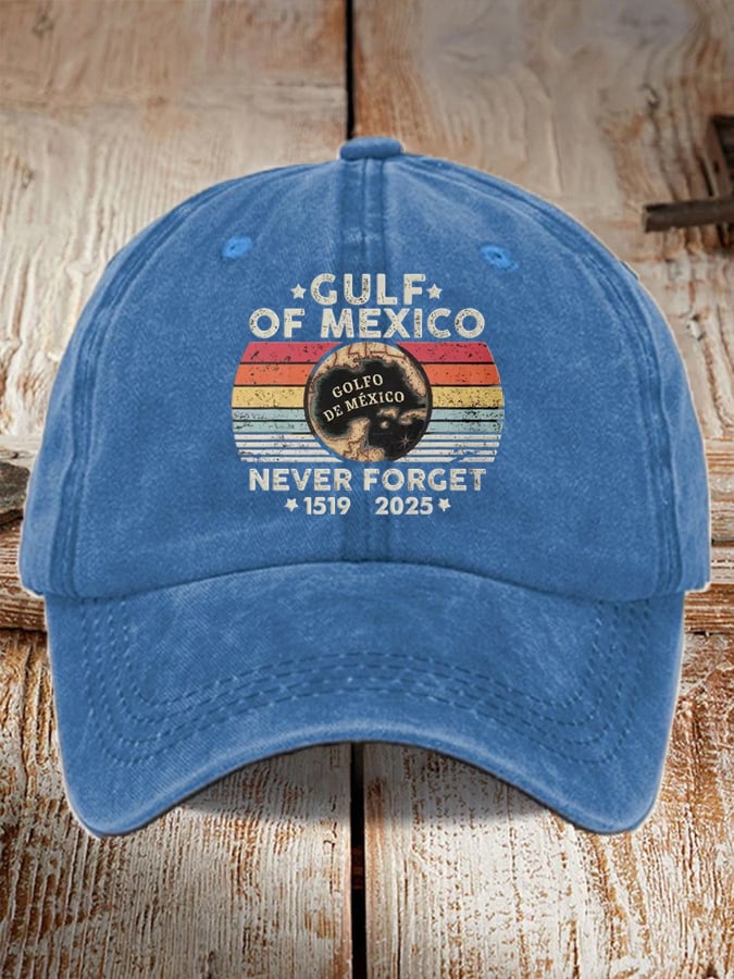 Unisex Forever Gulf of Mexico 1519-2025 Print Baseball Cap