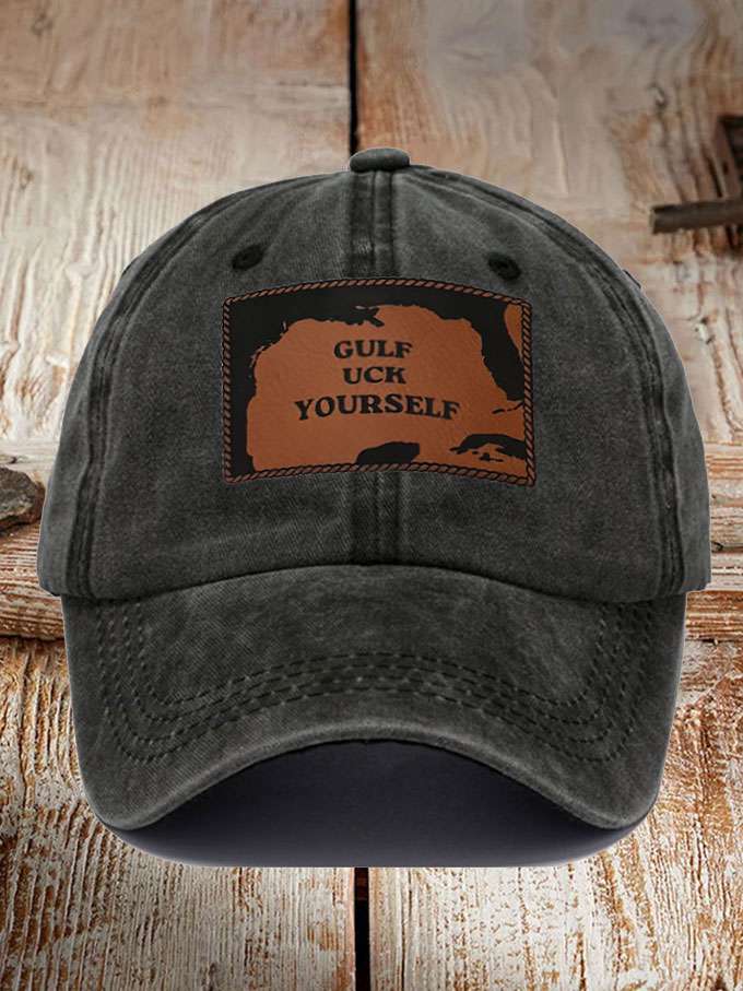 Unisex Mexico Gulf Uck Yourself Printed Hat