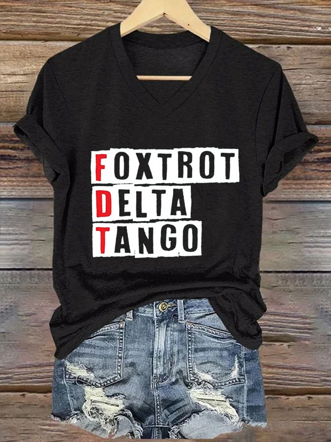 Women's Fashion Print Casual T-Shirt