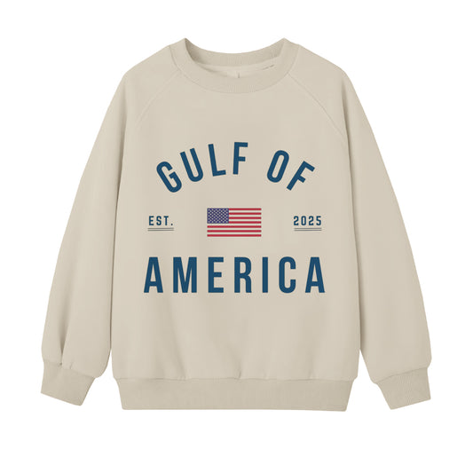 Women's Gulf Of America Art Pattern Print Sweatshirt