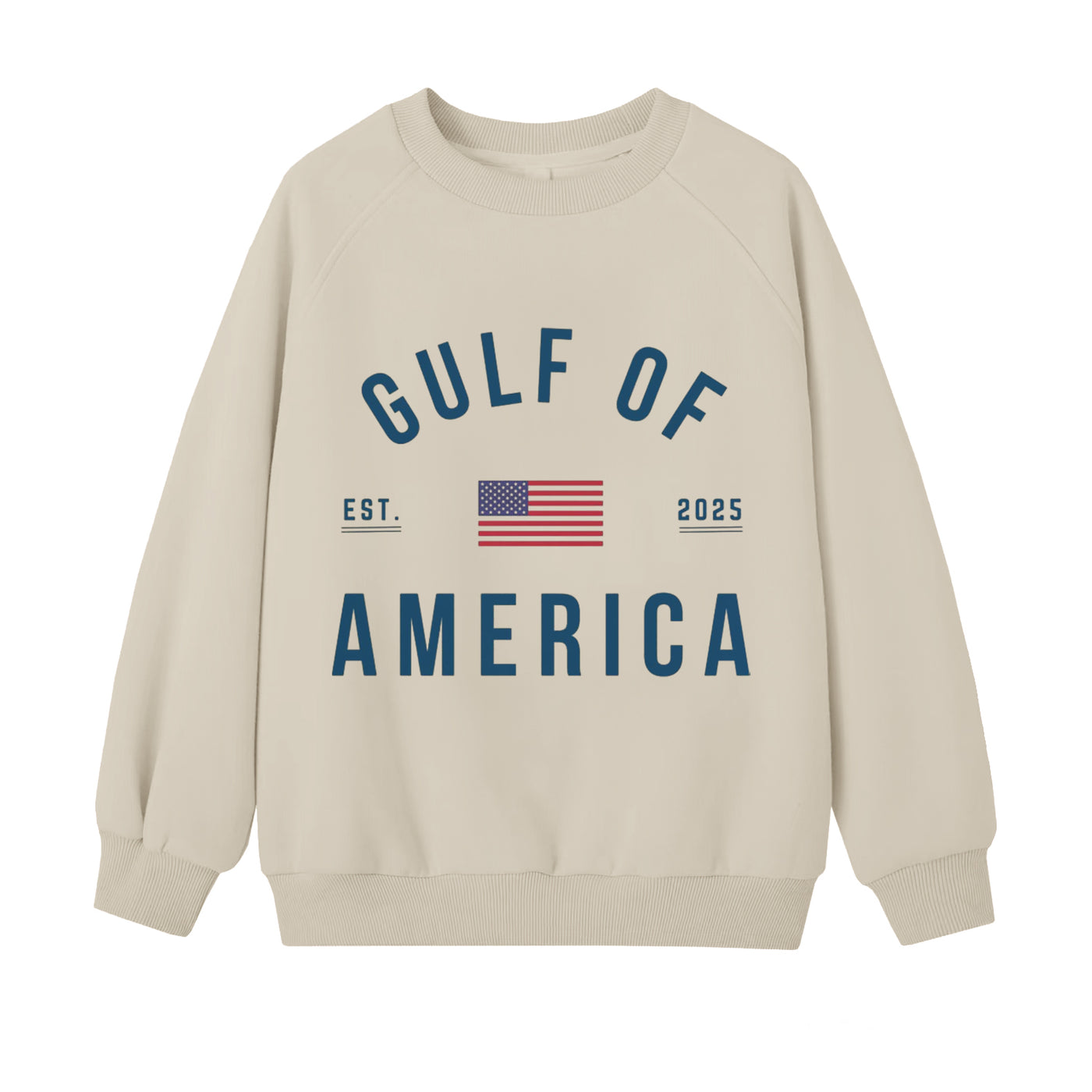 Women's Gulf Of America Art Pattern Print Sweatshirt
