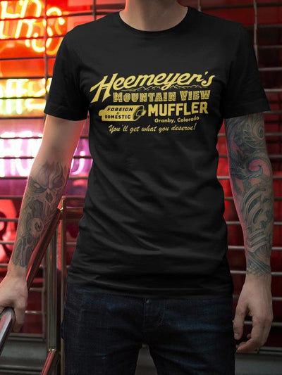 Vintage Heemeyer's Mountain View Muffler T-Shirt/Sweatshirt/Hoodie