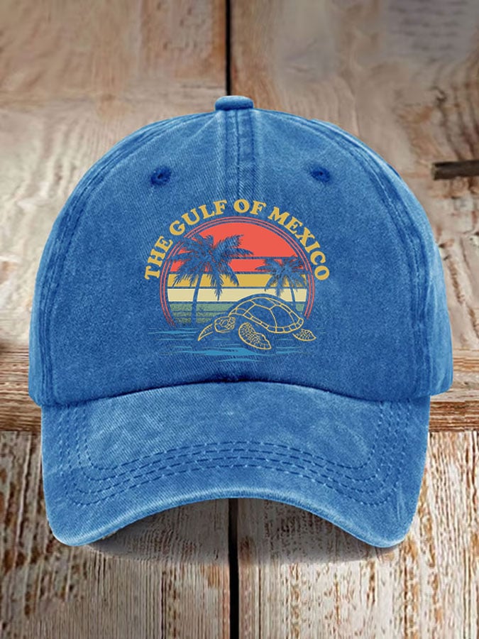 Unisex Gulf Of Mexico Print Hat