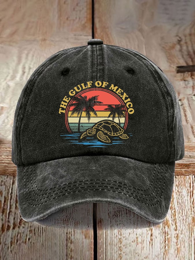 Unisex Gulf Of Mexico Print Hat