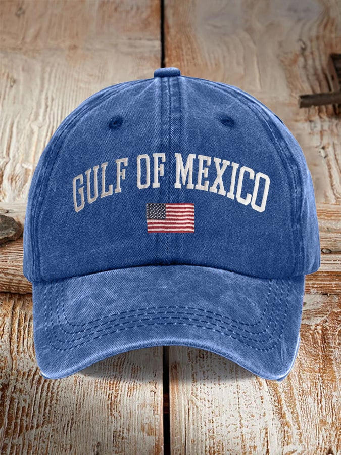 Gulf Of Mexico Printed Baseball Cap