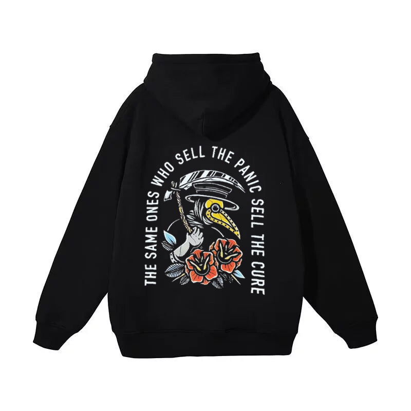 The Same Ones Who Sell The Panic Sell The Cure Hoodie