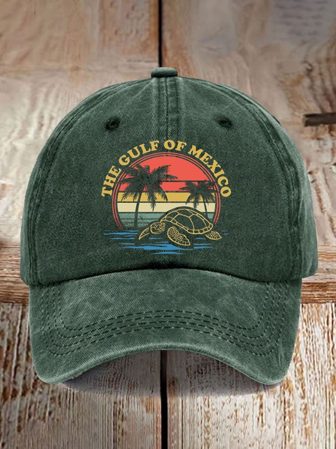 Unisex Gulf Of Mexico Print Hat