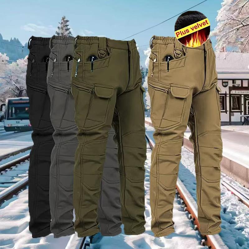 Windproof Warm Men's Outdoor Military Tactical Pants