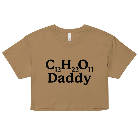 C12H22O11 Daddy (Sugar Daddy) crop top
