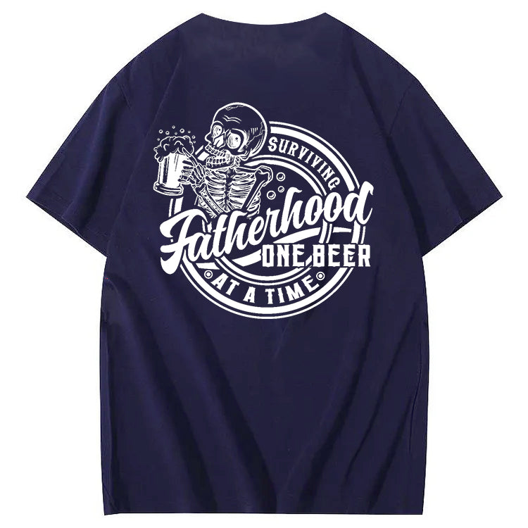 Surviving Fatherhood One Beer At A Time T-Shirt