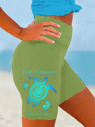 Women's Gulf Of Mexico Print Shorts