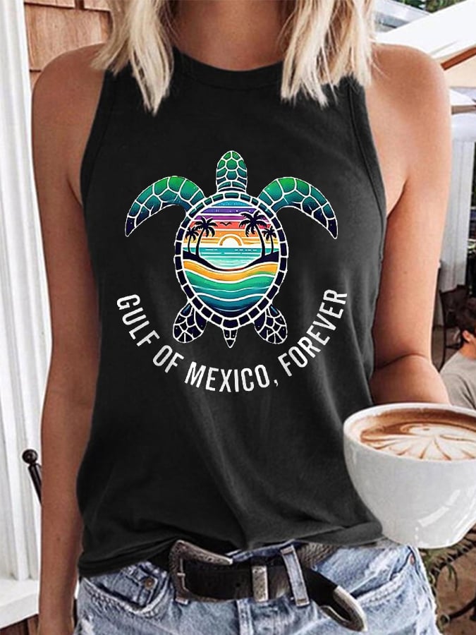 Women's Gulf Of Mexico Forever Sea Turtle Vest