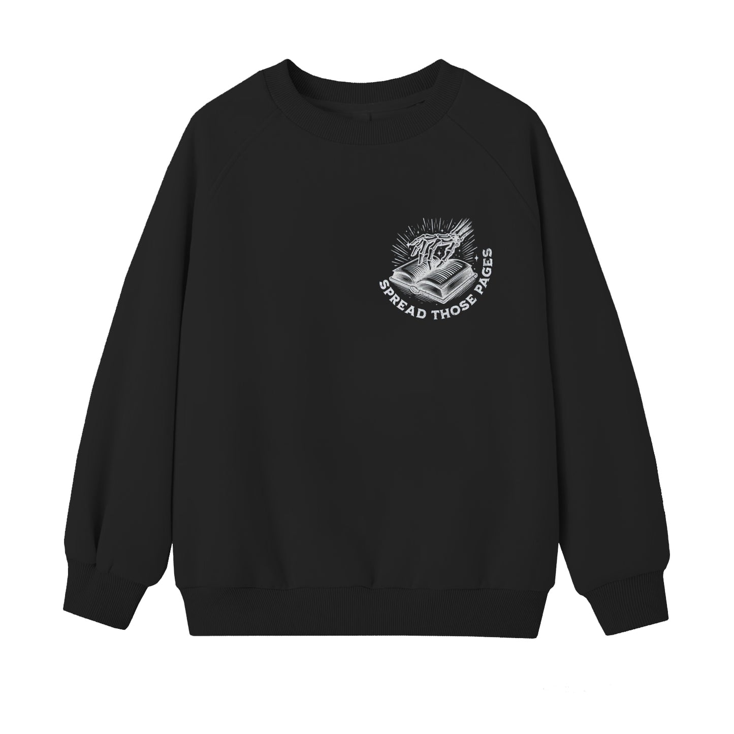 Women's Better Bent Over A Book Smut Reader Art Pattern Print Sweatshirt