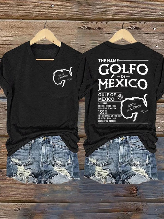 Women's Gulf of Mexico 1550 Printed Short-Sleeved T-Shirt