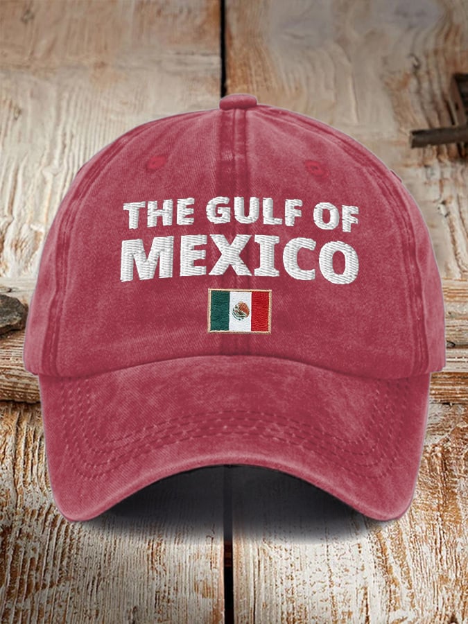 Gulf Of Mexico Printed Baseball Cap