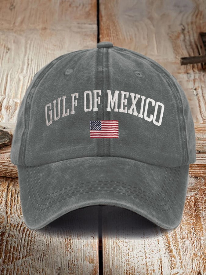 Gulf Of Mexico Printed Baseball Cap