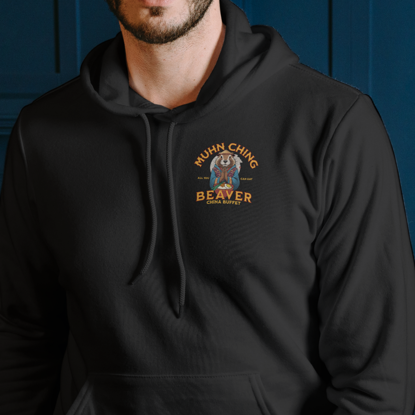HOODIE, MUHN CHING BEAVER CHINA BUFFET