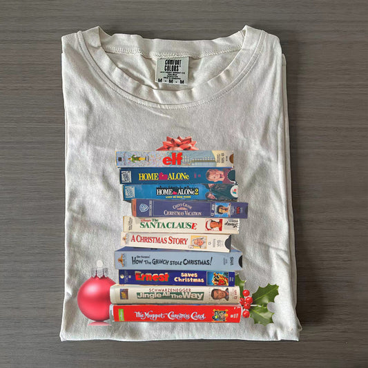 Vintage Christmas Movies Vhs T-Shirt/Sweatshirt