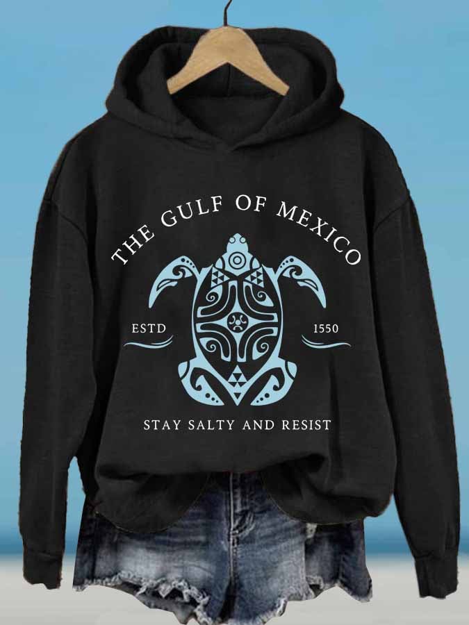 Women's Gulf Of Mexico Printed Sweatshirt