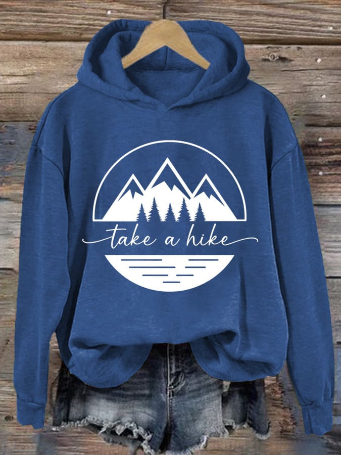 Women's Take A Hike Print Sweatshirt
