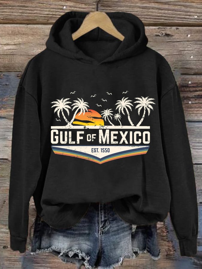 Women's Gulf Of Mexico Printed Sweatshirt