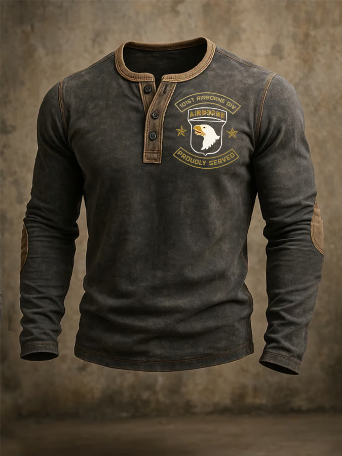 Men's 101st  Airborne  Print Sweatshirt
