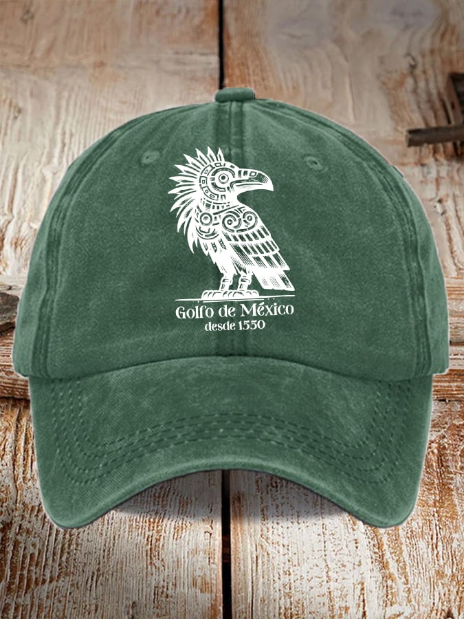 Unisex Gulf of Mexico Print Baseball Cap