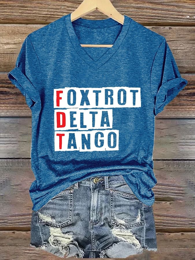 Women's Fashion Print Casual T-Shirt