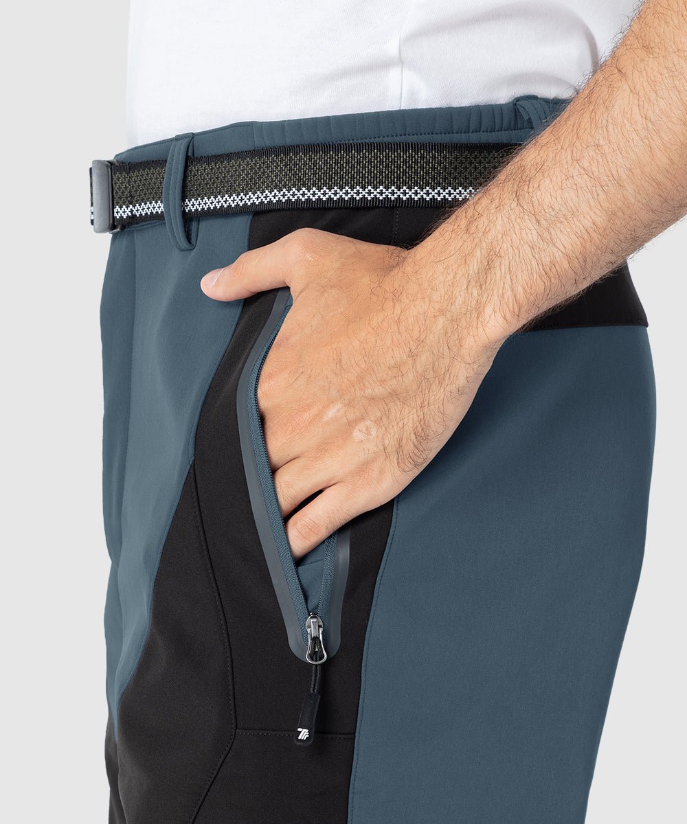 Men's Insulated Water Resistant Warm Fleece Lined Ski Pants